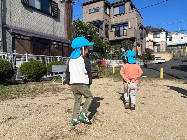 まてまて～～！【２歳児 あめチーム】