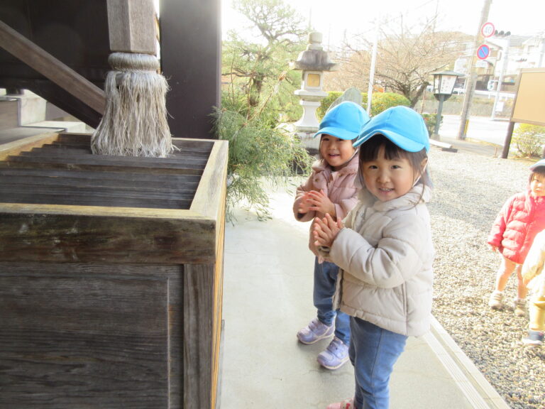 今年もいっぱい遊べますように【２歳児 あめチーム】